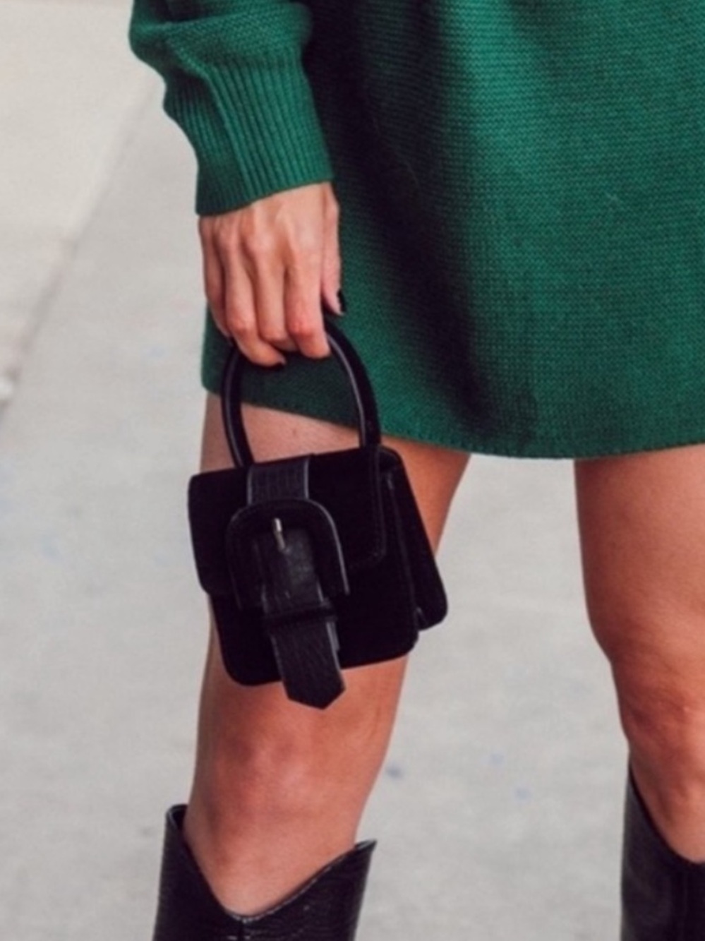 House of Harlow mini top-handle bag